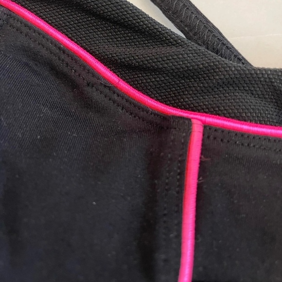 NWT! Bebe Bebe Sport Piping Corset Top LARGE - Picture 10 of 14